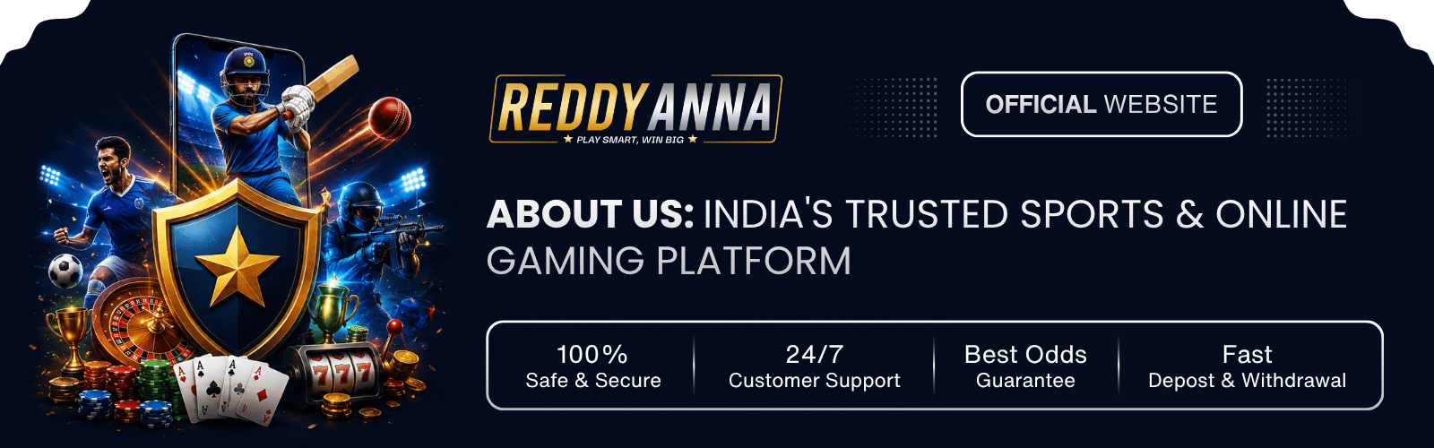 About Us India's Trusted Sports & Online Gaming Platform