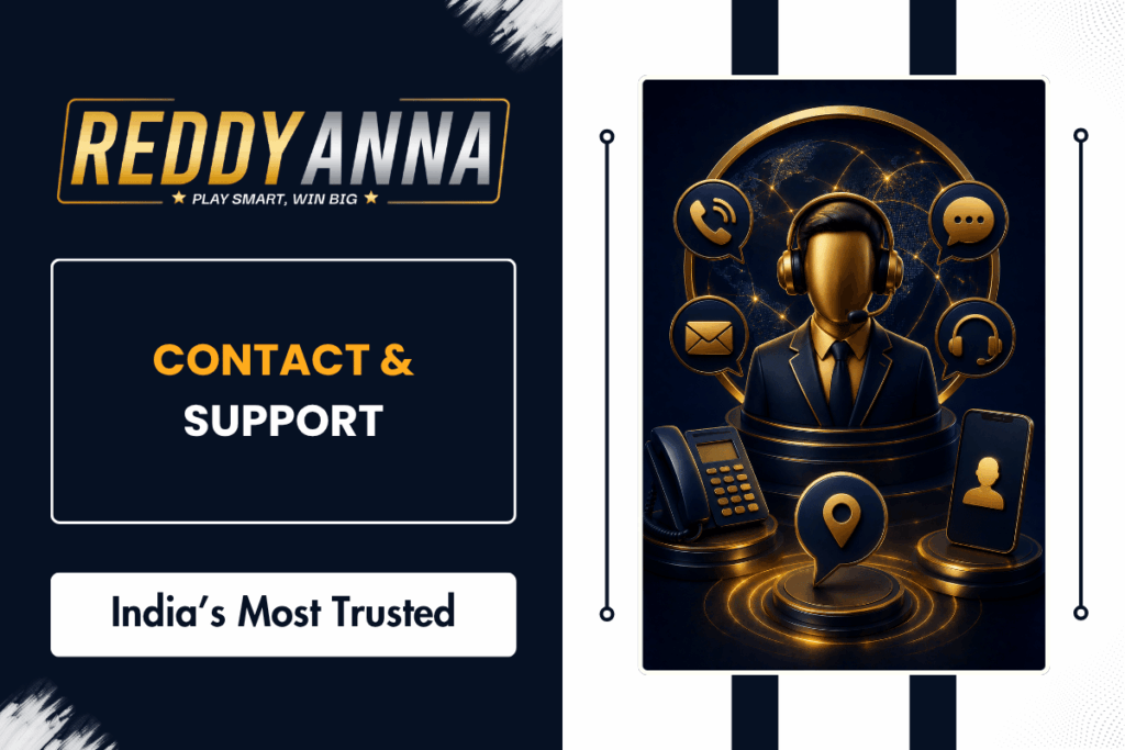 Contact & Support - reddy anna