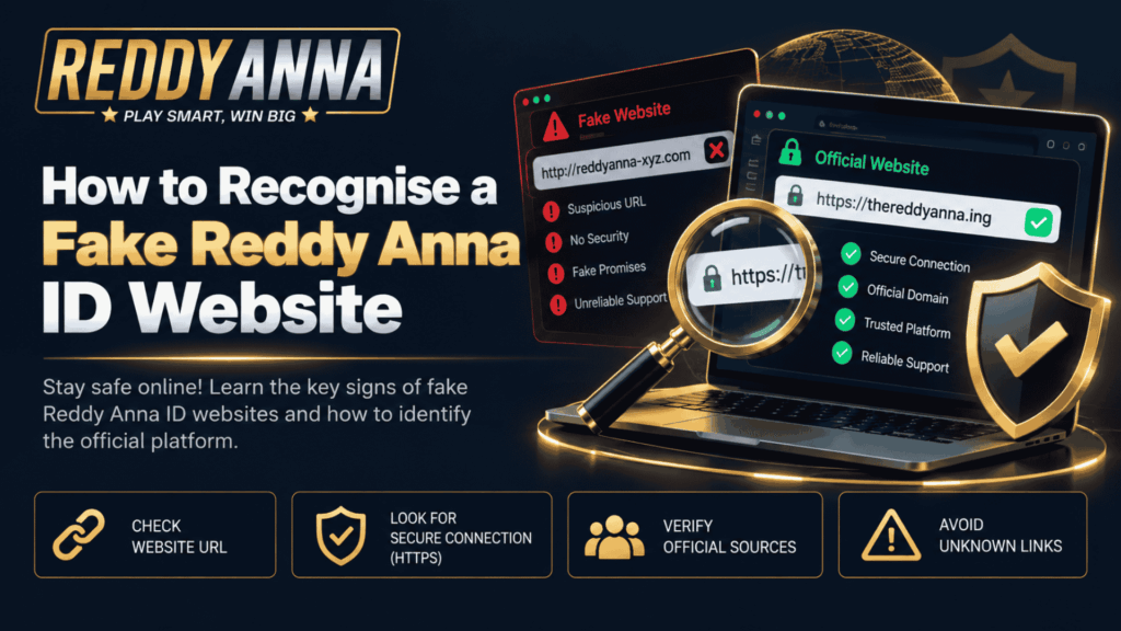 Fake Reddy Anna ID Website