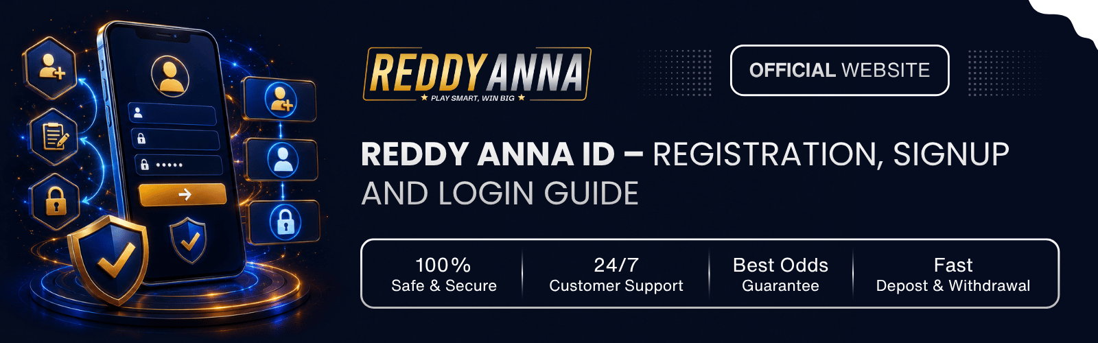 Reddy Anna ID – Registration, Signup and Login guide