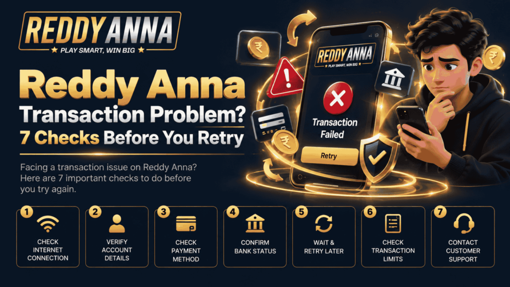 Reddy Anna Transaction Problem