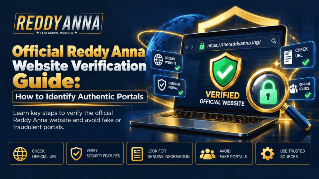 Official Reddy Anna Website Verification