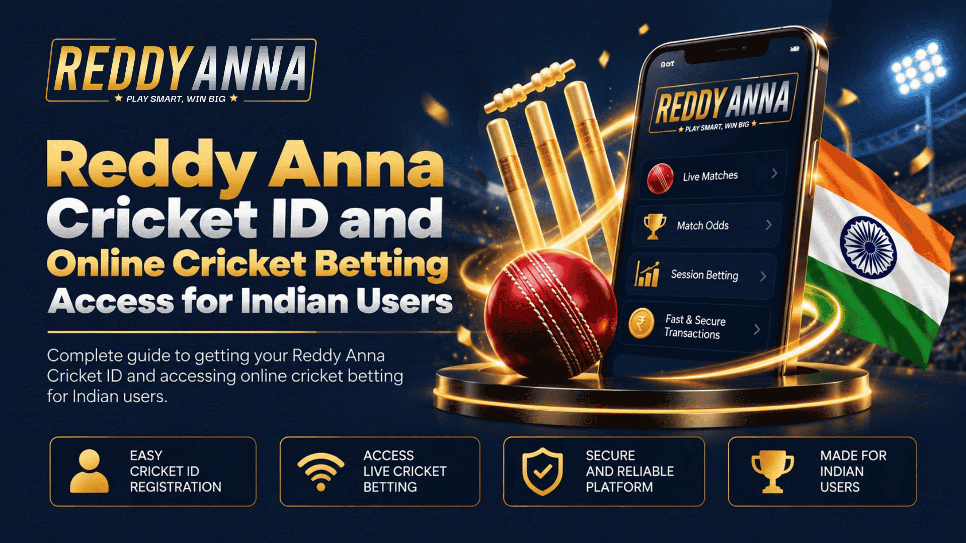 Reddy Anna Cricket ID