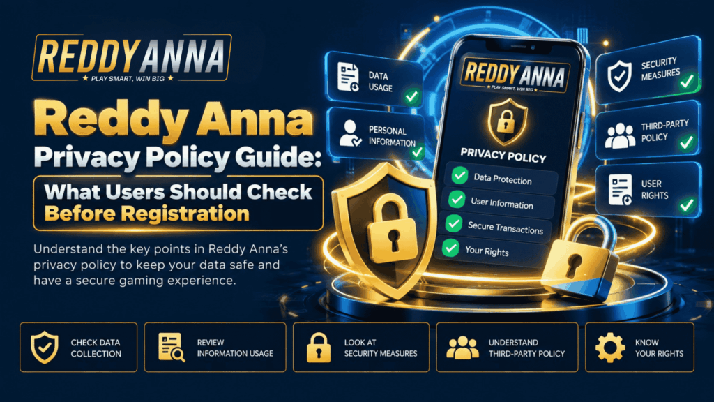 Reddy Anna Privacy Policy
