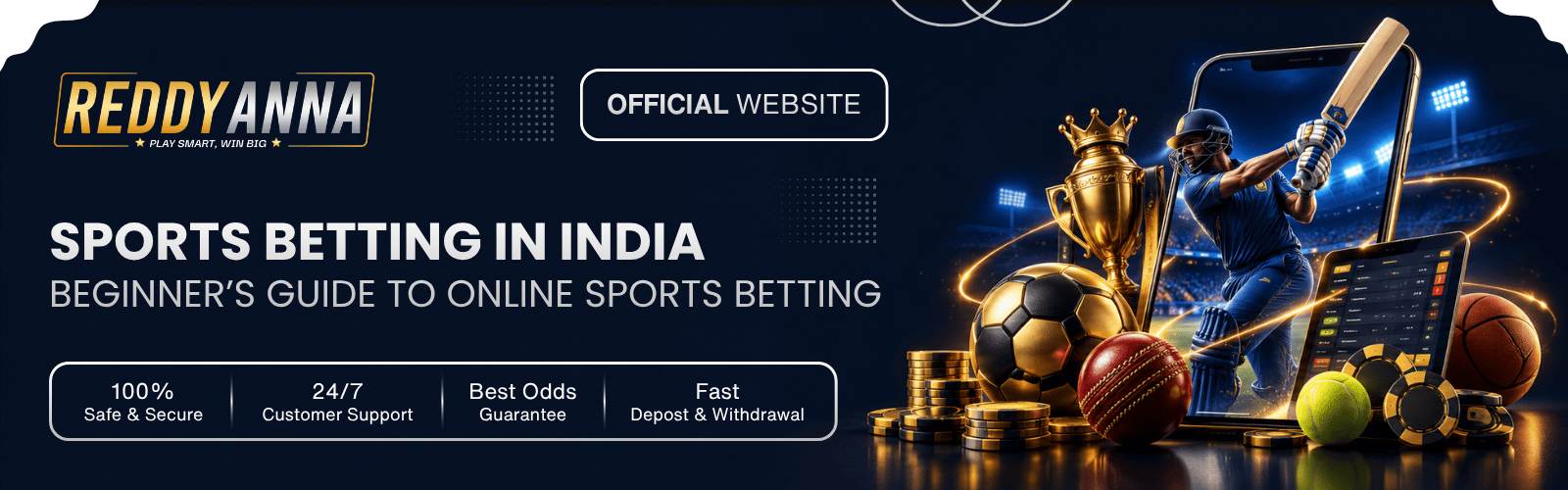 Sports Betting in India – Guide, Sports & Responsible Betting​