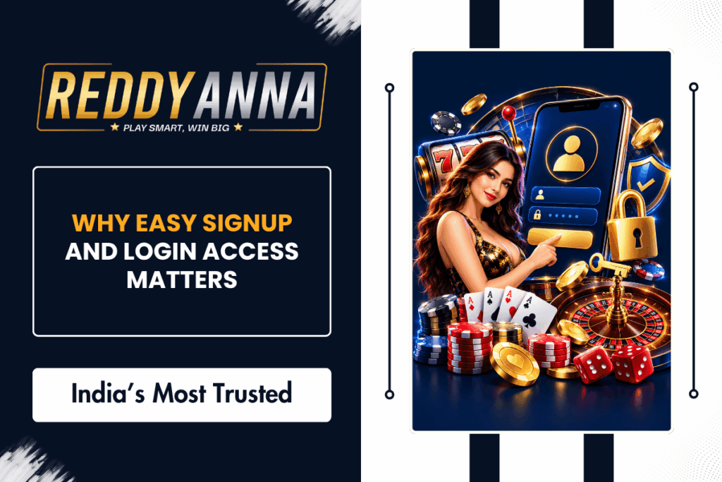 Why Easy Signup and Login Access Matters - Live casino